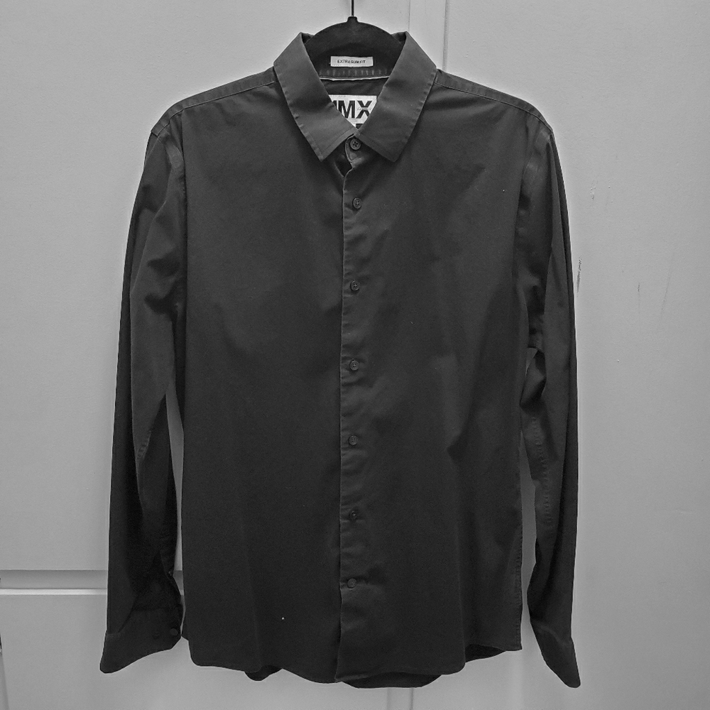 Black dress shirt